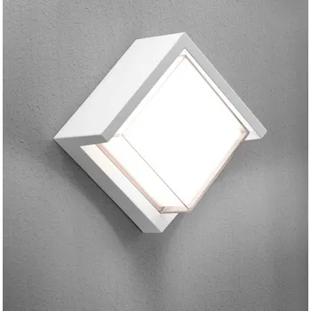 Venkovní osvětlení CENTURY PURA LED venkovní nástěnné svítidlo Cube bílá 10W 3000K IP65 - CENTURY CEN PACBI-101630