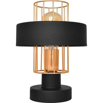 Lampička Stolní lampa VOLTA 1xE27/15W/230V černá/rose gold