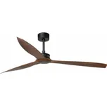 FARO JUST FAN XL, černá/dřevo, stropní ventilátor 178cm - FARO FARO 33430