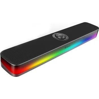 A4Tech Bloody S10, podsvícený herní soundbar, BT + USB, černý