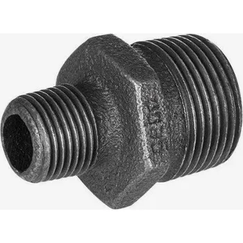Fitinka vsuvka černá redukováná 6/4"x1" č.245