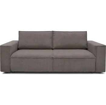 Pohovka Taupe manšestrová rozkládací pohovka 245 cm Nihad – Bobochic Paris ID_1374239