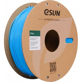 Filament ESun PLA+ Filament světle modrý 1.75mm 1kg papírová cívka