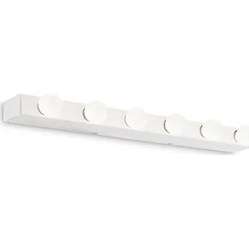 Nástěnné svítidlo IDEALLUX Nástěnné svítidlo Ideal Lux Prive' AP6 bianco 159423 bílé 60,5cm - IDEALLUX ILUX 159423