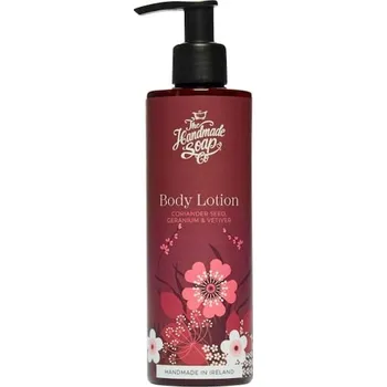 Tělové mléko The-Handmade-Soap Collection Coriander-Seed,-Geranium-VetiverTělové mléko 250 ml (1&nbsp;576,00 Kč / 1 l)