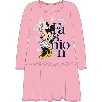 Dívčí šaty DÍVČÍ ŠATY DISNEY MINNIE MOUSE růžové AKCE Velikost: 92