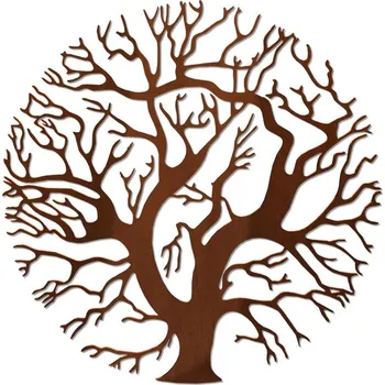 Zahradní dekorace Cortenový obraz - Strom života