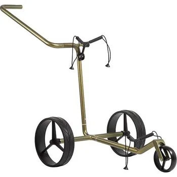 Golfový vozík JuCad Carbon Verde Black manuální vozík + taška