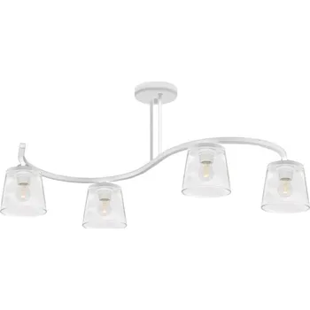 Přisazený lustr LUCEA 4xE27/15W/230V bílá