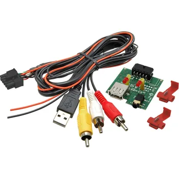 Auto elektroinstalace USB + JACK 4-pólový konektor KIA<br />Výrobce: - 248841 C