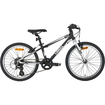 Dětské kolo CANULL - dětské kolo Ultralight Air 20" černá-matná/stříbrná