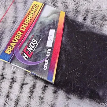 Umělá nástraha HENDS BEAVER (BOBR) DUBBING - ČERNÁ BED30