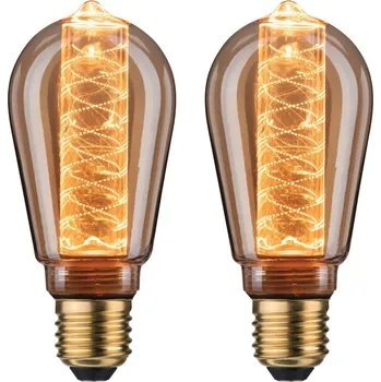 Osvětlení PAULMANN Inner Glow Edition sada LED žárovka E27 230V 2x4W 1800K zlatá spirála - PAULMANN P 5068