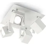 IDEALLUX Bodové stropní svítidlo Ideal Lux Mouse PL4 bianco 073583 4x50W bílé - IDEALLUX ILUX 073583