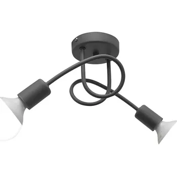 Dětský přisazený lustr OXFORD 2xE27/15W/230V šedá