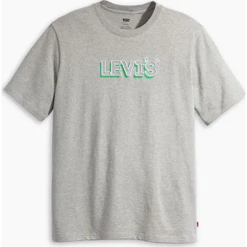 Pánská móda Tričko Levis Mid Grey 1066735 S