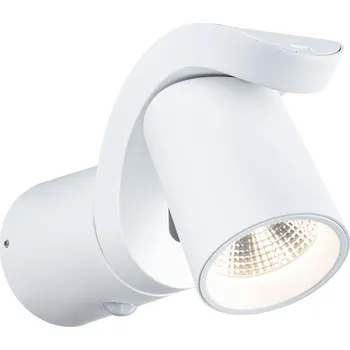 Venkovní osvětlení PAULMANN LED venkovní nástěnné svítidlo Cuff pohybové čidlo IP44 76x217mm 3000K 10W 230V 70° bílá hliník - PAULMANN P 94832