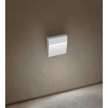Venkovní osvětlení CENTURY SEGNAPASSO LED PASEO QUADRATO venkovní nástěnné svítidlo bílá 4W 4000K IP54 - CENTURY CEN PEOBIS-041040