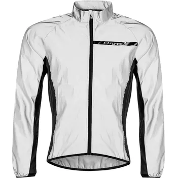 Cyklistická bunda bunda FORCE FLASH, celoreflexní 3XL