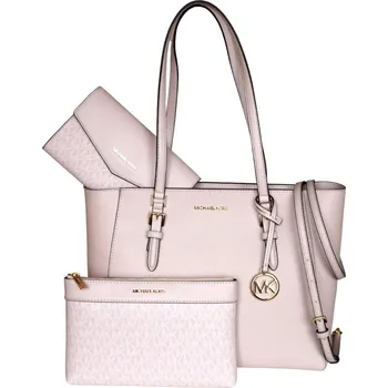 Kabelka Set 3 kabelek Michael Kors 3 v 1 Charlotte světle růžová
