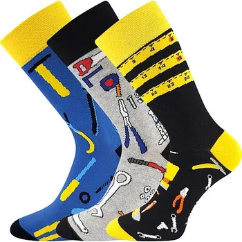 Pánské ponožky Pánské ponožky Lonka - Debox A, nářadí Barva: Mix barev, Velikost: 39-42