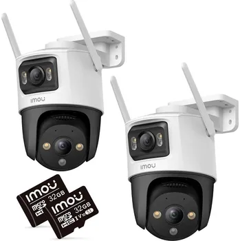 IP kamera Sada 2 IP kamer IMOU Cruiser Dual 10MP (5MP + 5MP) s 32GB paměťovými kartami