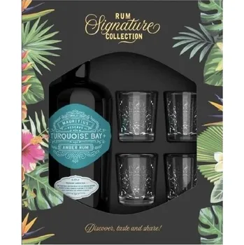 Rum Turquoise bay collection 40% 0,7l dárková kazeta