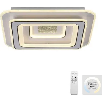 JUSTLIGHT TOLAGO LED stropní svítidlo bílé stmívatelné dálkovým ovladačem 3000-6500K - JUST LIGHT LD 14283-16