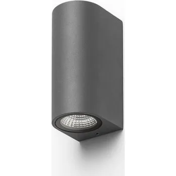 Venkovní osvětlení RED - DESIGN RENDL ZACK II antracitová 230V LED 2x3W IP54 3000K - RED - DESIGN RENDL RED R12022