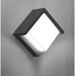 CENTURY PURA LED venkovní nástěnné svítidlo Cube šedá 10W 3000K IP65 - CENTURY CEN PACGR-101630