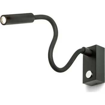 Bodové svítidlo RED - DESIGN RENDL Svítidlo AIM na husím krku černá 230V LED 3W 45° 3000K, 180lm - RED - DESIGN RENDL RED R10541