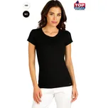 Dámské tričko LITEX s krátkým rukávem černé Barva: černá, Velikost: XL, kód: LI-9D108-XL-901