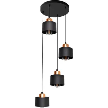 Lustr na lanku EDISON 4xE27/15W/230V