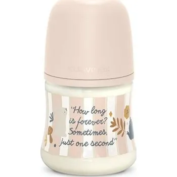 SUAVINEX kojenecká láhev Wonderland Fyziologická průtok S, růžová 150 ml