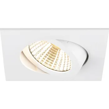 Bodové svítidlo SLV - BIG WHITE NEW TRIA® 68 stropní vestavné svítidlo, 1800-3000K, 38°, IP 20, čtvercové, bílá - BIG WHITE (SLV) LA 1007427