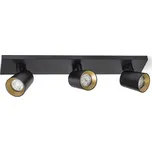 RED - DESIGN RENDL KENNY III přisazená černá/zlatá 230V GU10 3x35W - RED - DESIGN RENDL RED R12920