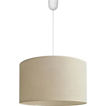 Lustr na lanku ALBA 1xE27/15W/230V pr. 45 cm béžová