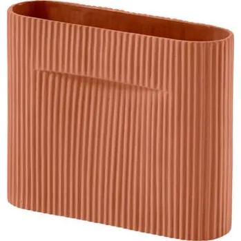 Váza Muuto Váza Ridge H16, terracotta