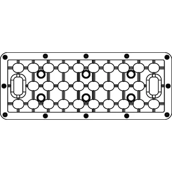 Příslušenství pro svítidlo CENTURY SADA 3 čoček 50x90d pro svítidlo EXTREMA - CENTURY CEN EXTR3-LENS5090