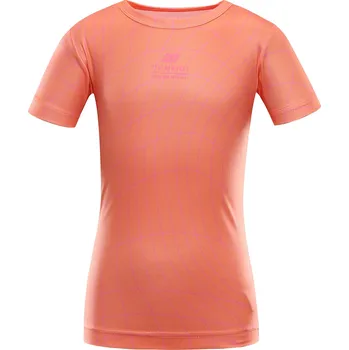 Dětské funkční triko ALPINE PRO Basiko oranžové Velikost: 152-158, kód: AP-KTSA431343PA-152-158