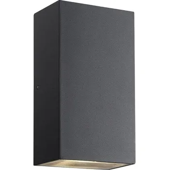 Venkovní osvětlení NORDLUX Venkovní nástěnné svítidlo Rold 1x9,5W LED černá čirá - NORDLUX NOR 84151003