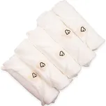 Goodie Face Towels 5 ks 24 x 24 cm bílé