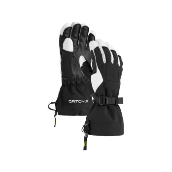 Rukavice Ortovox Merino Freeride Glove M black raven XS rukavice + DÁREK DLE VÝBĚRU!