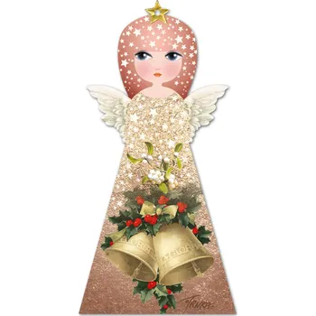 Vánoční ozdoba Vánoční ozdoba z plexiskla - Vánoční zvonky