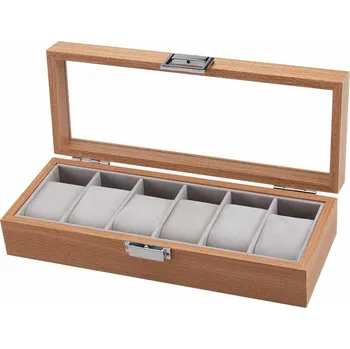 Šperkovnice Jaks PDMDF04 organizér na hodinky hnědý