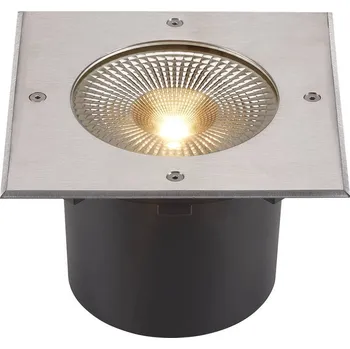 Venkovní osvětlení SLV - BIG WHITE ROCCI 200 EL hranaté zápustné zemní svítidlo nerezová ocel 16 W 3000 K 120° - BIG WHITE (SLV) LA 1006105
