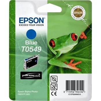 Inkoust Epson T0549 azurový C13T05494010