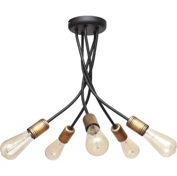 Lustr na tyči HARVARD 5xE27/15W/230V