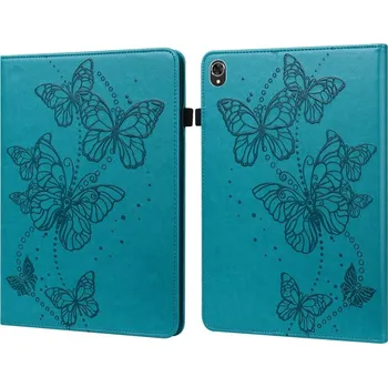Pouzdro na tablet VSECHNONAMOBIL 55618 ART BUTTERFLIES Zaklápěcí pouzdro Lenovo Tab K10 modré