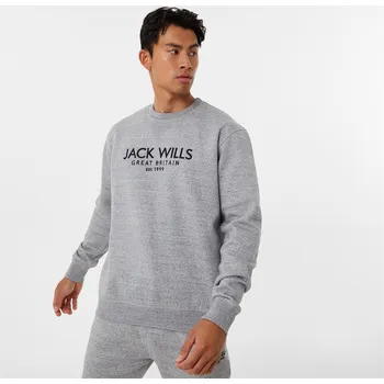 Pánská mikina Mikina Jack Wills Grey Marl 1028907 2XL